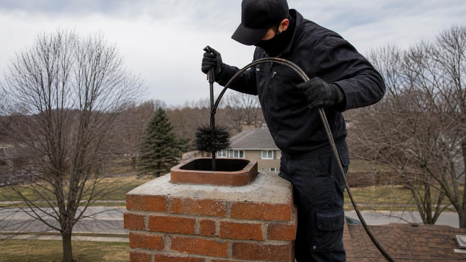 Local chimney sweep & inspection for Champlin homes